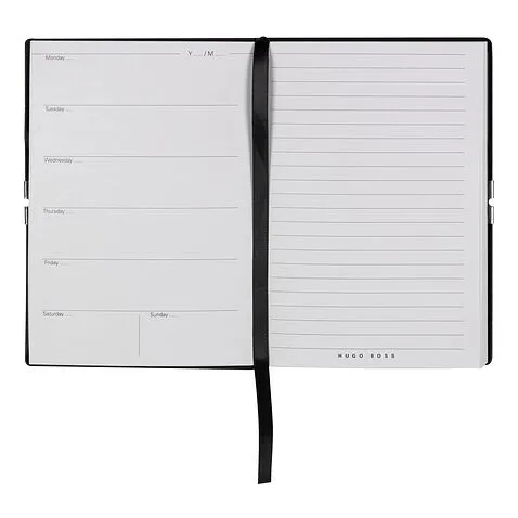 Блокнот формата А6 Elegance Black Agenda