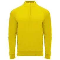 Epiro детская толстовка с длинными рукавами и молнией на четверть - Желтый