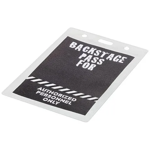 Держатель для бейджа Lorenzo - прозрачный