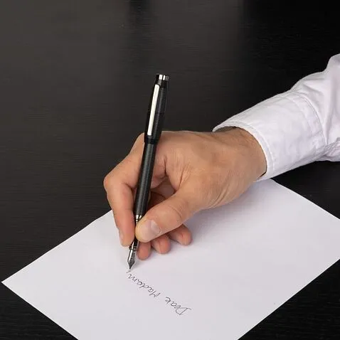 Перьевая авторучка Cone Black