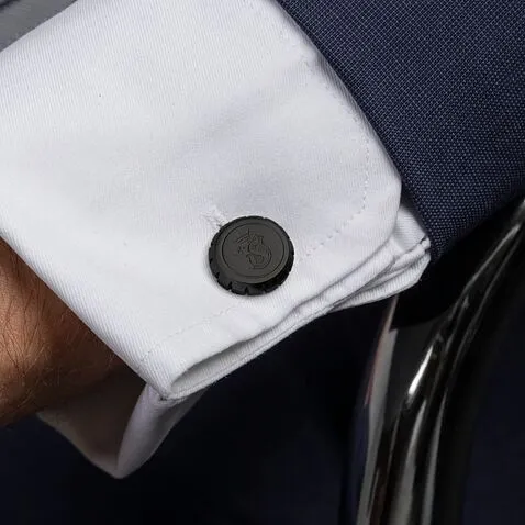 Запонки Chronobike Matt Black