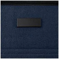 Пищевая сумка-холодильник Joey из брезента, переработанного по стандарту GRS, объемом 6 л на 9 банок - Темно - синий