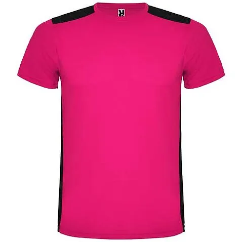 Detroit детская спортивная футболка с коротким рукавом - Fuchsia Detroit детская спортивная футболка с коротким рукавом - Fuchsia