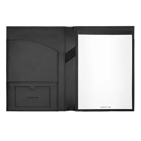 Папка формата А5 Delano Taupe & Black