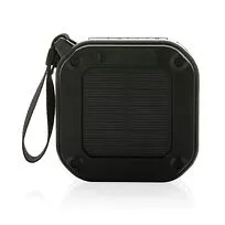 Колонка из переработанного пластика RCS с фонариком и солнечной батареей, IPX5, 3 Вт