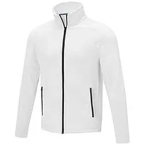 Мужская флисовая куртка Zelus - Белый