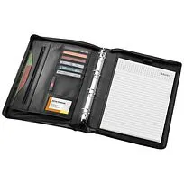 Папка Ebony А4 - сплошной черный