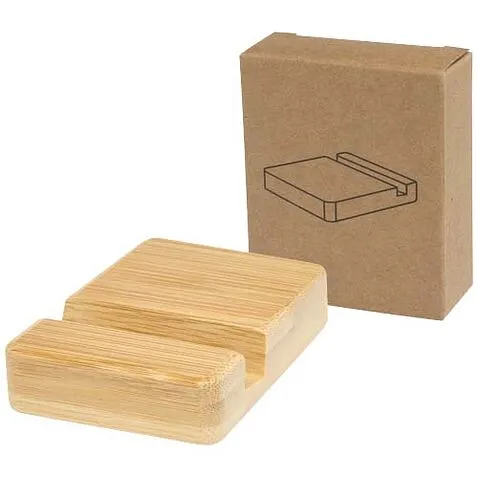 Ebla бамбуковая подставка для телефона - Дерево