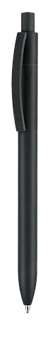 Ручка шариковая Capri Soft, черный Ручка шариковая Capri Soft, черный
