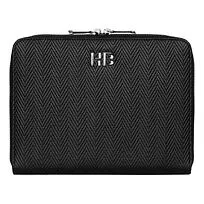 Папка для участника конференции формата А5 Herringbone Black