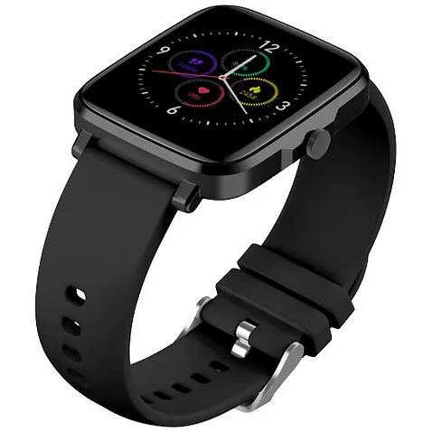 Цветной трекер физической активности Prixton AT803 - сплошной черный