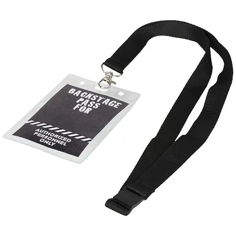 Держатель для бейджа Lorenzo - прозрачный