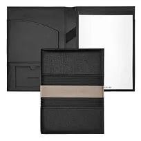 Папка формата А5 Delano Taupe & Black