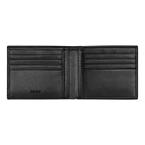 Card wallet with flap Iconic Black
