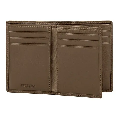 Card holder with flap Chronobike Camel