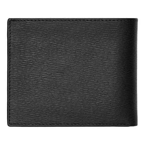 Card wallet with flap Iconic Black