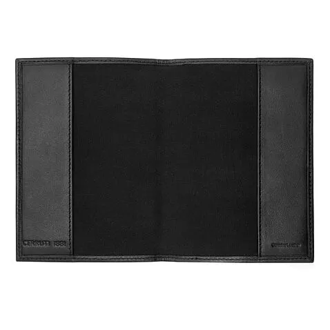 Обложка для паспорта Delano Taupe & Black