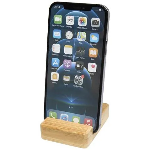 Ebla бамбуковая подставка для телефона - Дерево