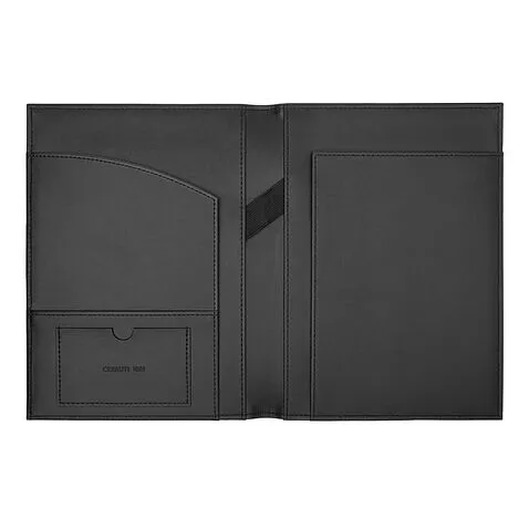 Папка формата А5 Delano Taupe & Black