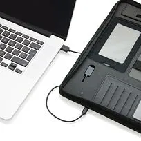 Папка для документов с зарядным устройством Tech