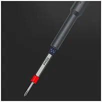 Ремонтный набор отверток SCX.design T20 из 30 предмета в алюминиевом корпусе - сплошной черный