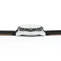 Часы с датой Sol Black & Chrome