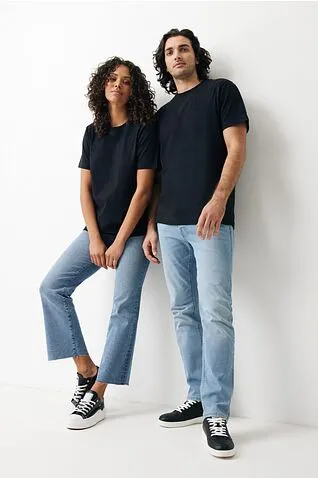 Футболка Iqoniq Kakadu из переработанного хлопка, свободный крой, унисекс, 180 г/м²